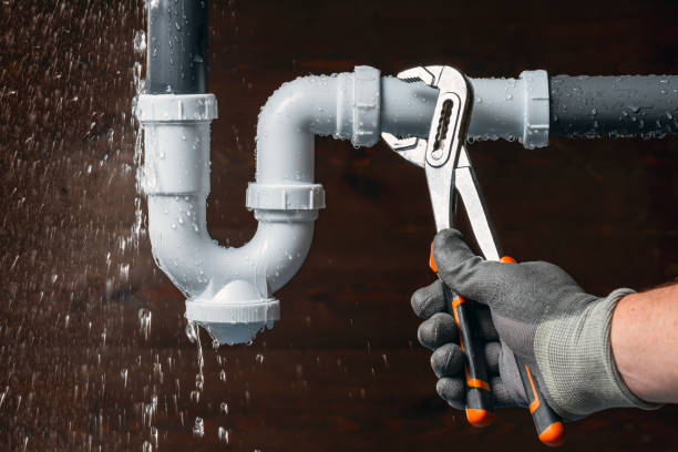 Professional Emergency Plumber technician working in West Pittsburg, PA